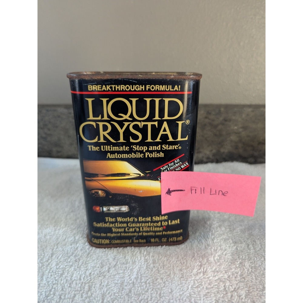 Liquid Crystal Formula Ultimate Auto Polish No Wax